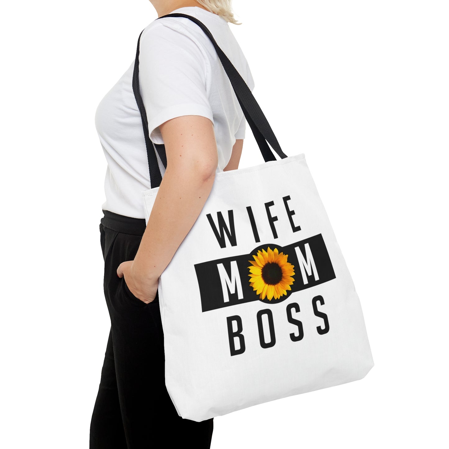 Wife MOM Boss Tote Bag