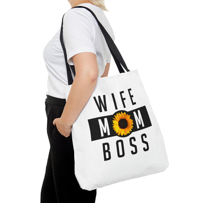 Wife MOM Boss Tote Bag