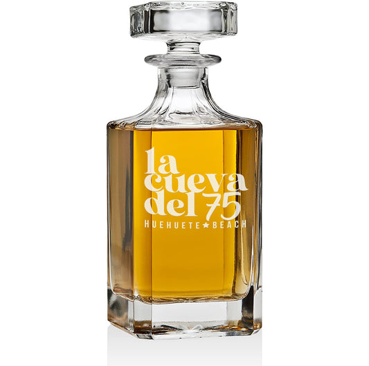 Whiskey Decanter set for Liquor Scotch Bourbon or Wine, Includes 2 Old Fashioned Whisky Glasses