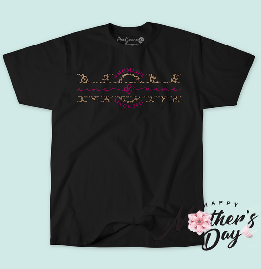 Mother's Day 2021 Black UNISEX JERSEY SHORT SLEEVE TEE