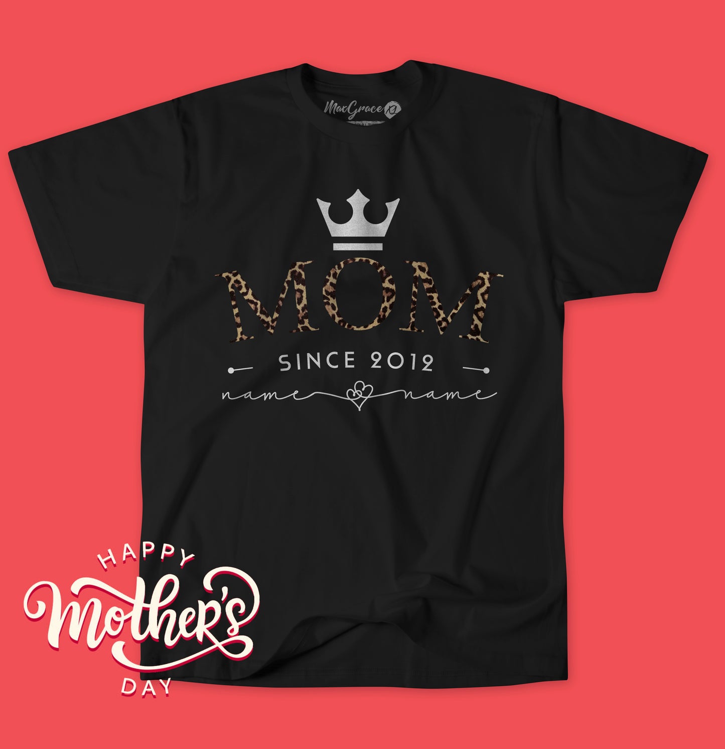 Mother's Day 2021 Black UNISEX JERSEY SHORT SLEEVE TEE