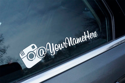 Custom Vinyl Decal/Sticker for business or social media