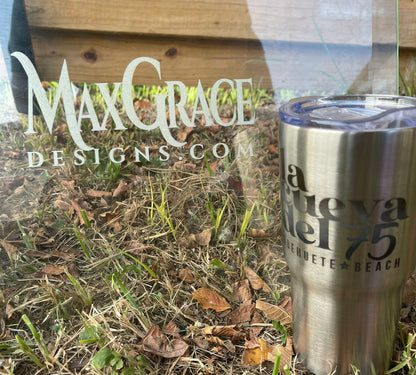 Coffee Mug Personalized Etched glass