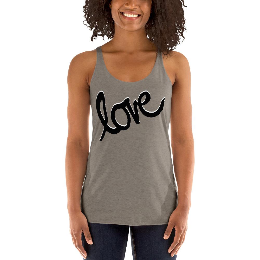 Love Women's Racerback Tank - MaxGrace Apparel