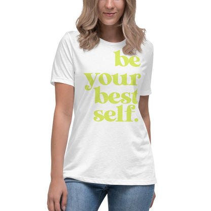 Be your Best self Women's Relaxed T-Shirt - MaxGrace Apparel