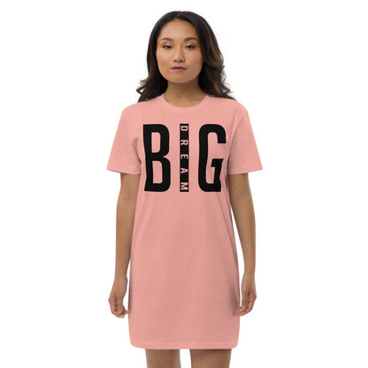 BIG Dream Organic cotton t-shirt dress - MaxGrace Apparel