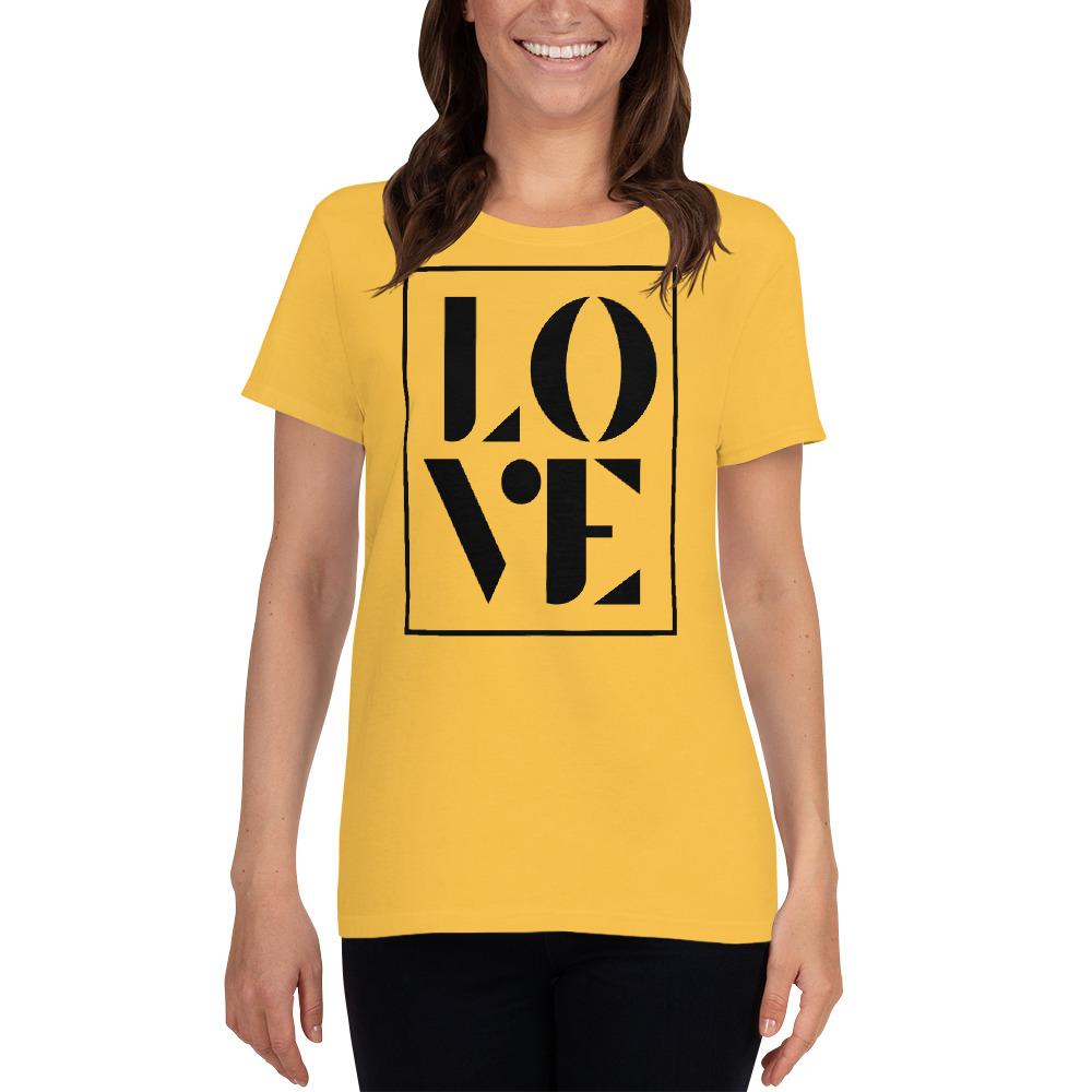 Love Frame - Women's short sleeve t-shirt - MaxGrace Apparel