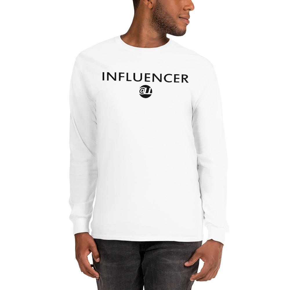 Influencer @LL - Men’s Long Sleeve Shirt - MaxGrace Apparel