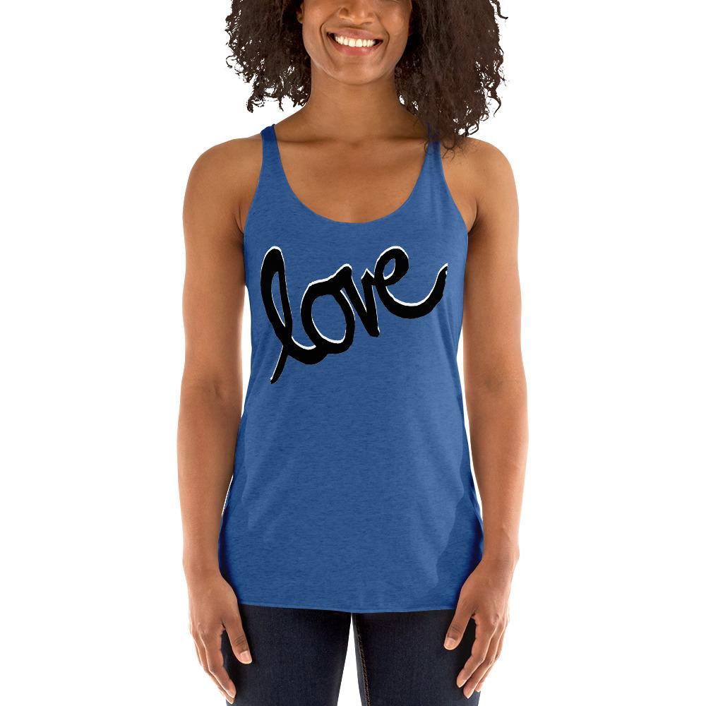 Love Women's Racerback Tank - MaxGrace Apparel