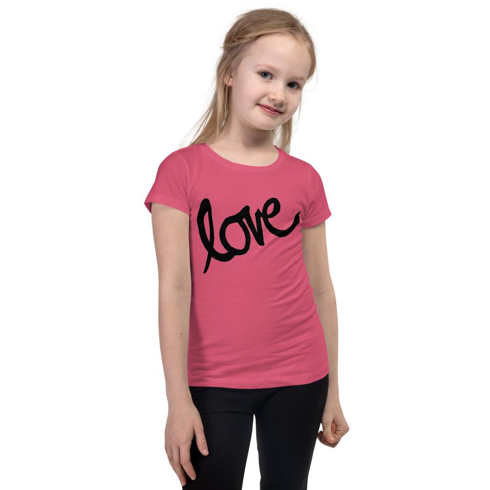 Love Brush - Girl's T-Shirt - MaxGrace Apparel