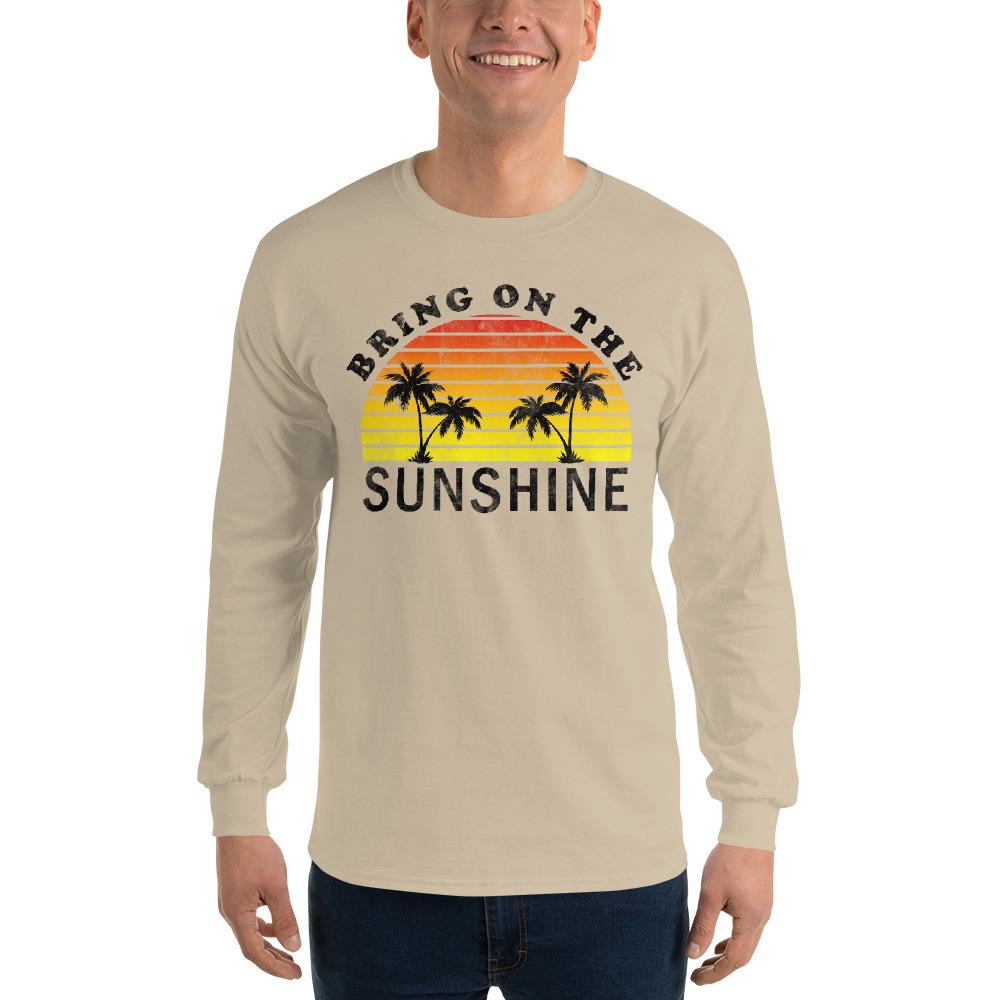 Bring on the Sunshine - Men’s Long Sleeve Shirt - MaxGrace Apparel