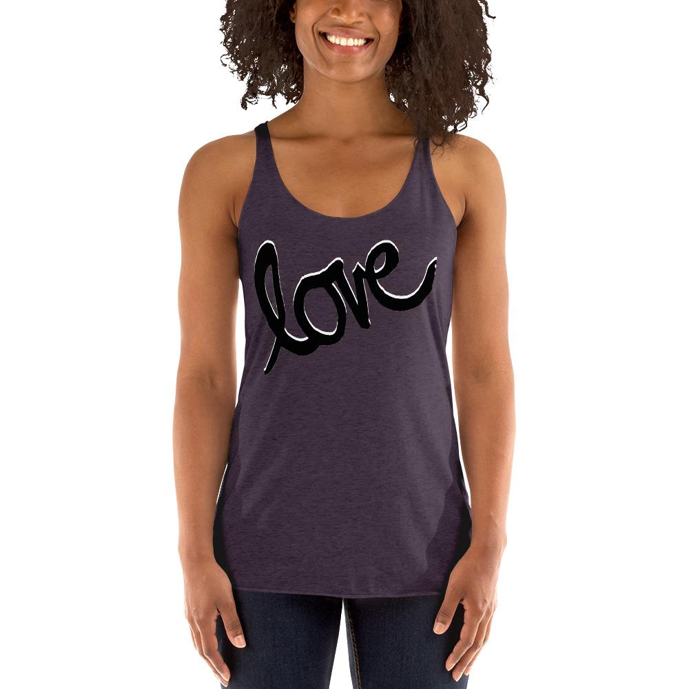 Love Women's Racerback Tank - MaxGrace Apparel