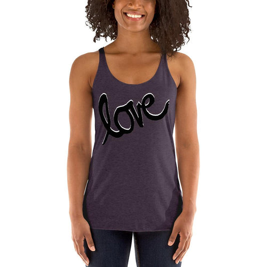 Love Women's Racerback Tank - MaxGrace Apparel