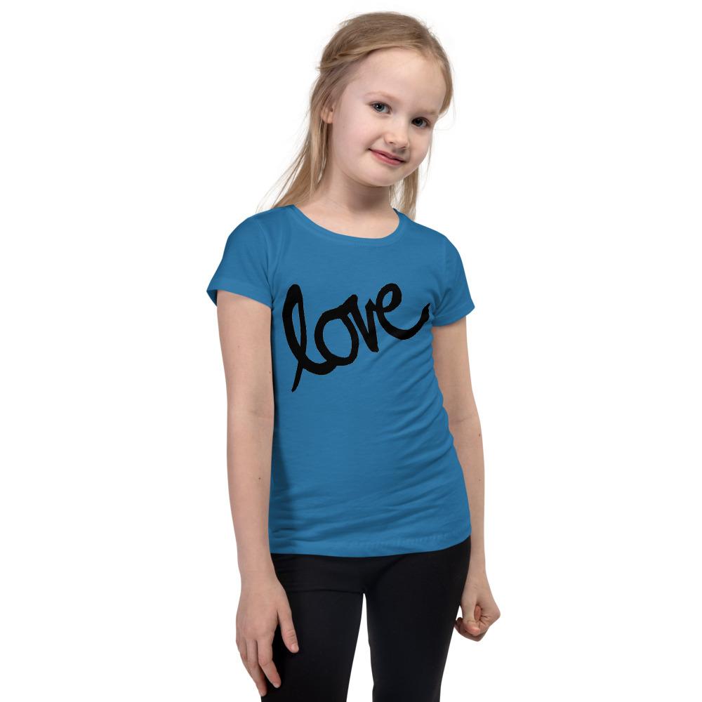 Love Brush - Girl's T-Shirt - MaxGrace Apparel