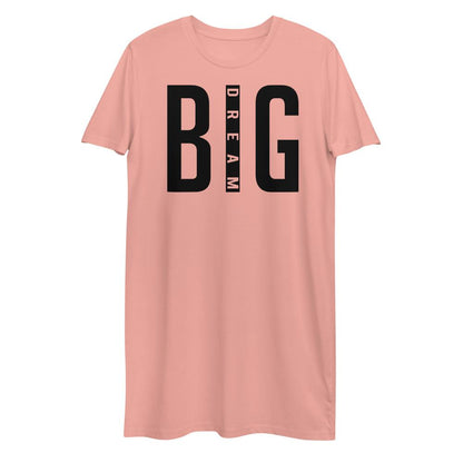 BIG Dream Organic cotton t-shirt dress - MaxGrace Apparel