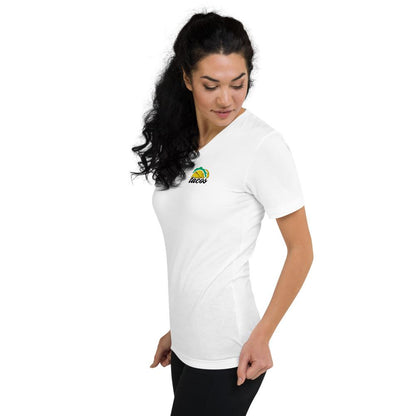 Tacos Tacos Tacos Unisex Short Sleeve V-Neck T-Shirt - MaxGrace Apparel