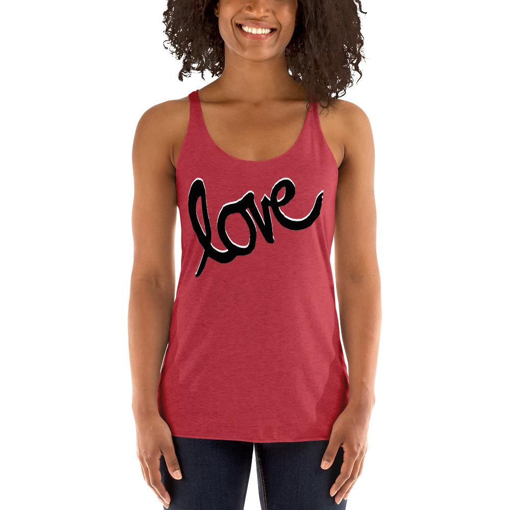 Love Women's Racerback Tank - MaxGrace Apparel