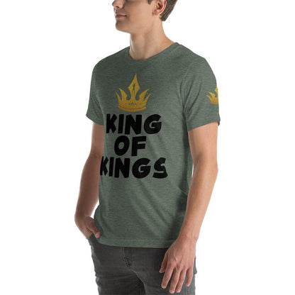 King Of Kings Short-Sleeve Unisex T-Shirt - MaxGrace Apparel