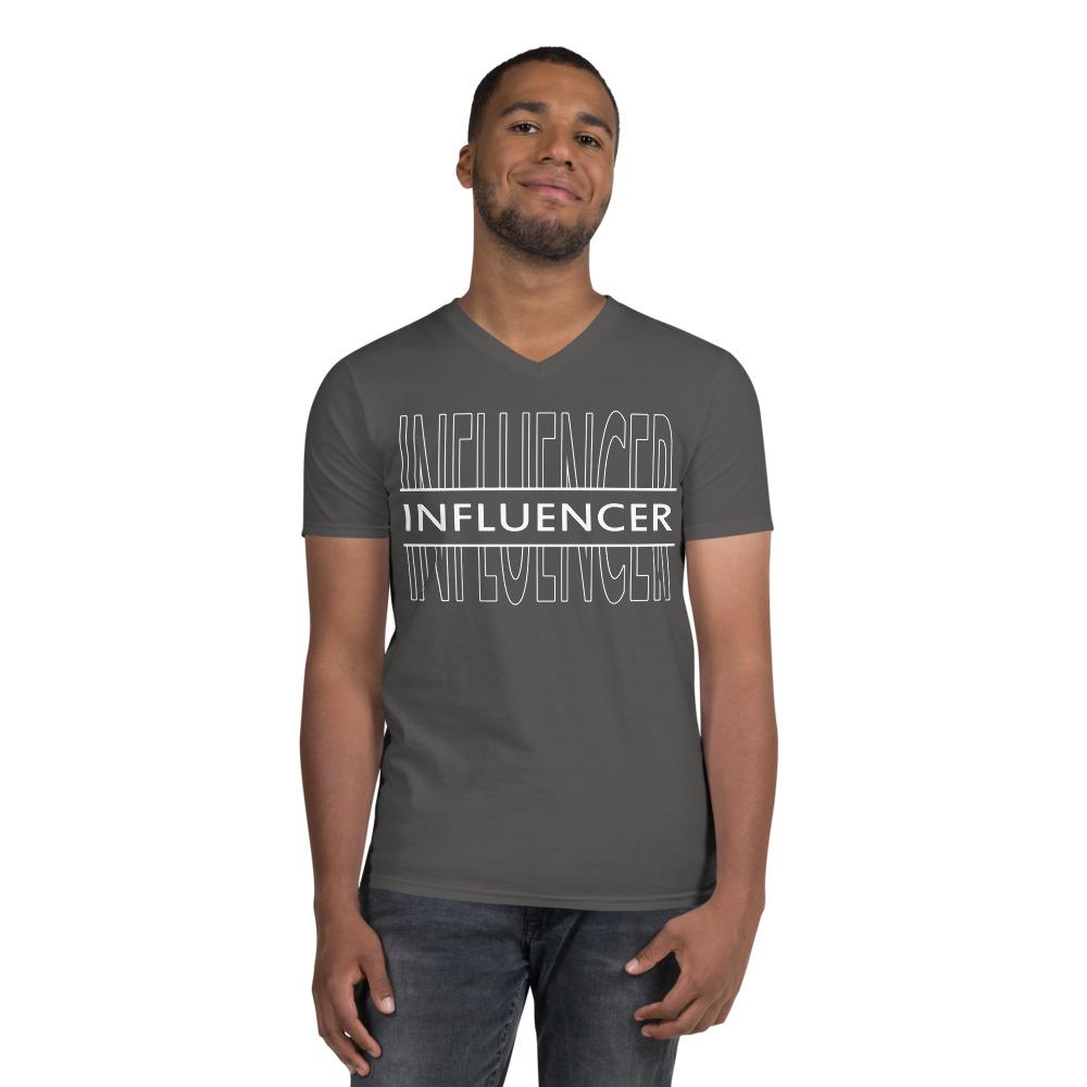 Influencer @LL - V-Neck T-Shirt - MaxGrace Apparel