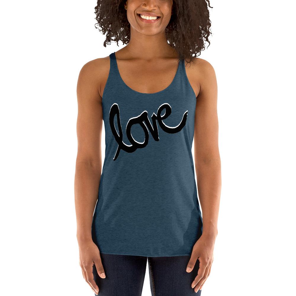 Love Women's Racerback Tank - MaxGrace Apparel