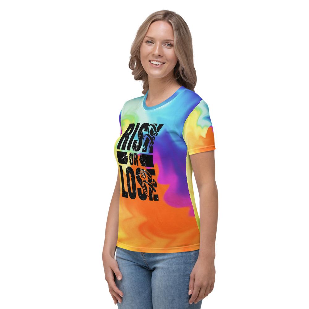 Risk it OR Lose it Women's T-shirt - MaxGrace Apparel