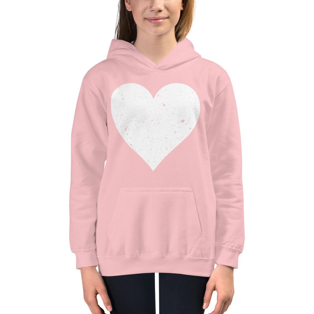 Heart Scratched - Kids Hoodie - MaxGrace Apparel