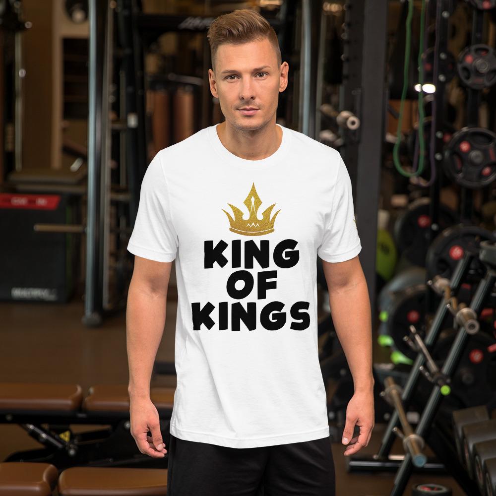 King Of Kings Short-Sleeve Unisex T-Shirt - MaxGrace Apparel