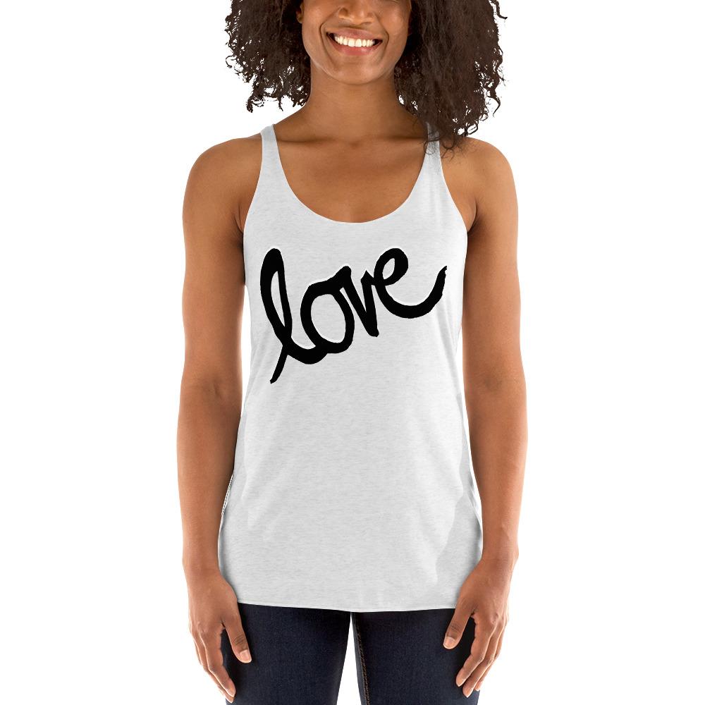 Love Women's Racerback Tank - MaxGrace Apparel