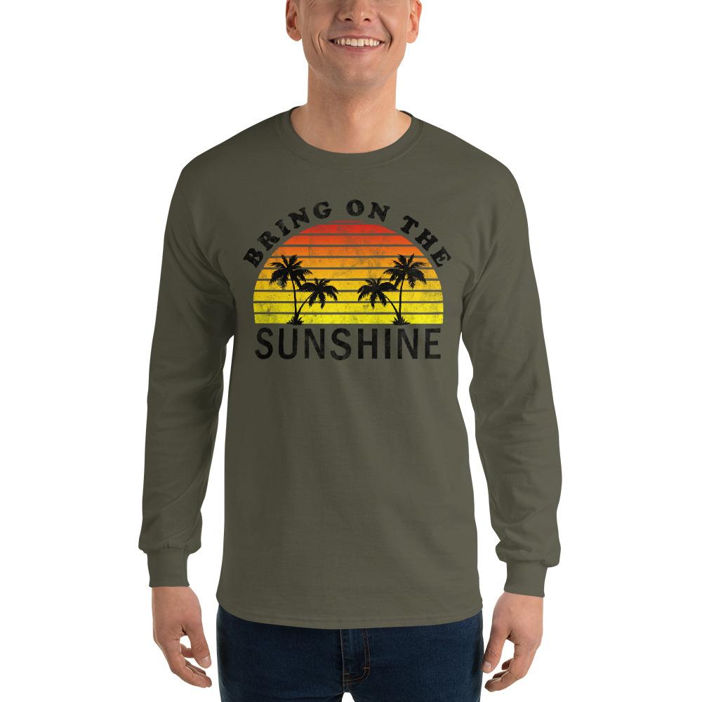 Bring on the Sunshine - Men’s Long Sleeve Shirt - MaxGrace Apparel