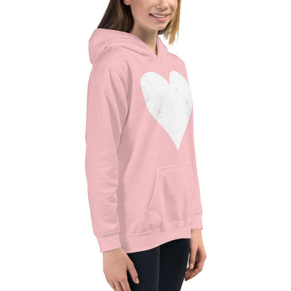 Heart Scratched - Kids Hoodie - MaxGrace Apparel