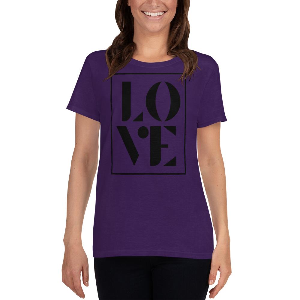 Love Frame - Women's short sleeve t-shirt - MaxGrace Apparel