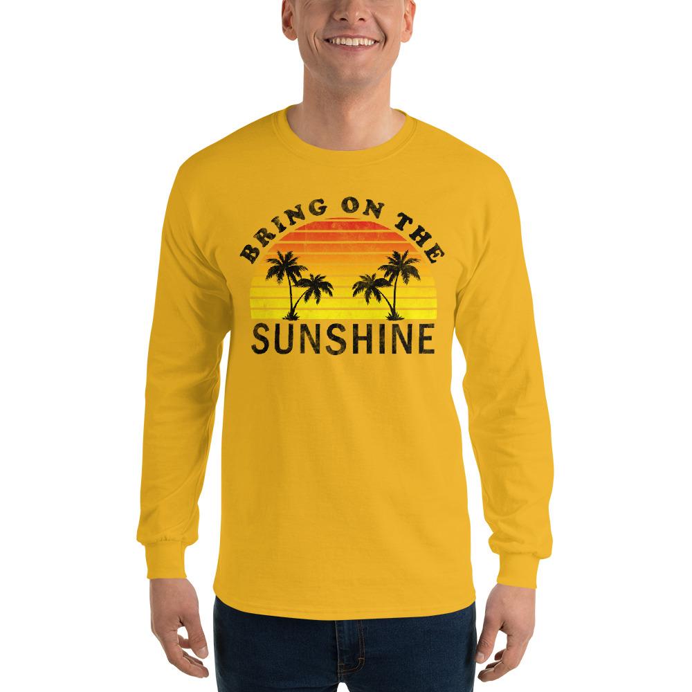 Bring on the Sunshine - Men’s Long Sleeve Shirt - MaxGrace Apparel