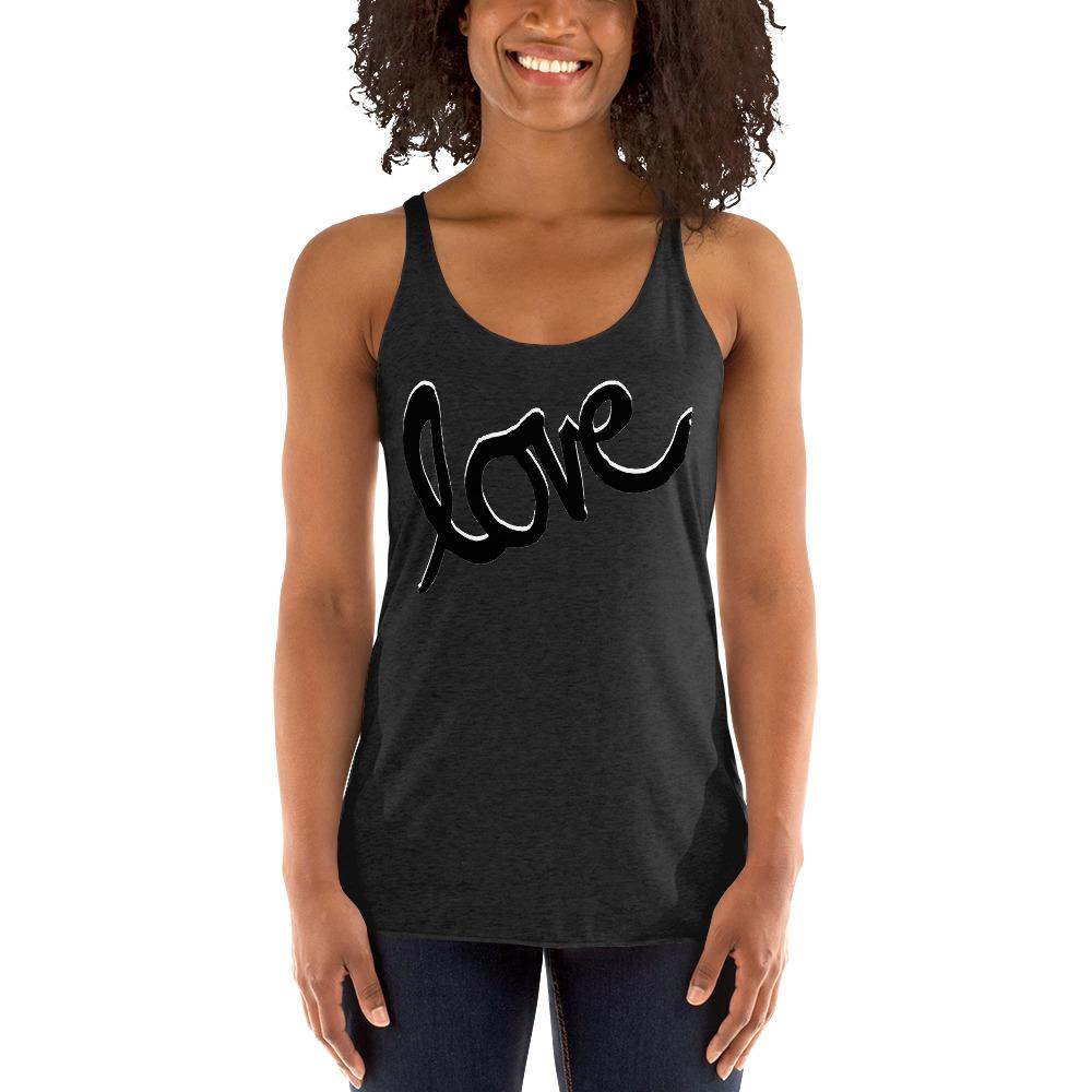 Love Women's Racerback Tank - MaxGrace Apparel