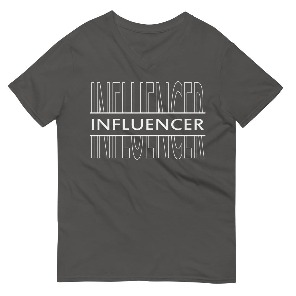 Influencer @LL - V-Neck T-Shirt - MaxGrace Apparel