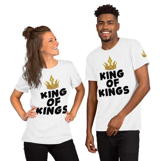 King Of Kings Short-Sleeve Unisex T-Shirt - MaxGrace Apparel