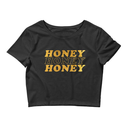 Honey Honey Honey - Women’s Crop Tee - MaxGrace Apparel