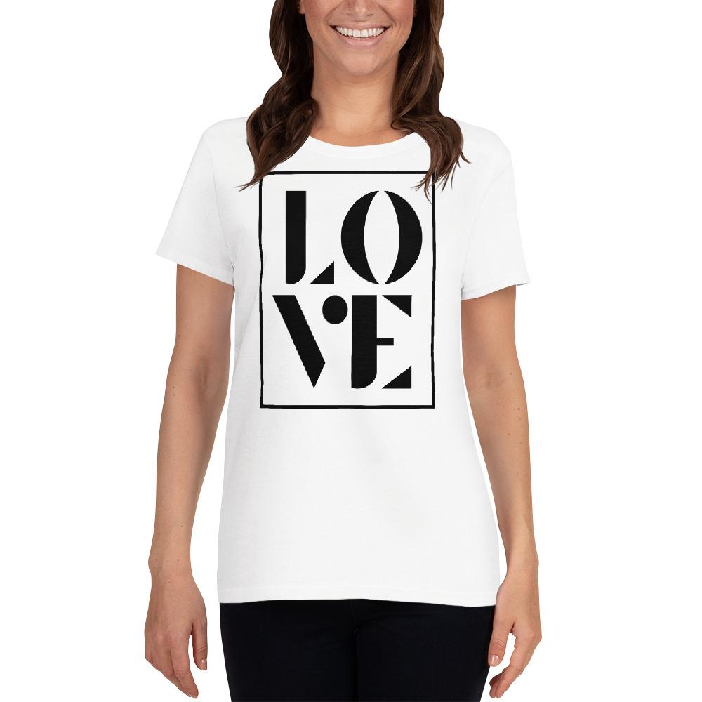 Love Frame - Women's short sleeve t-shirt - MaxGrace Apparel