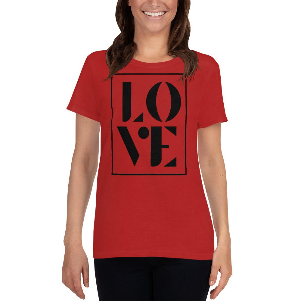 Love Frame - Women's short sleeve t-shirt - MaxGrace Apparel