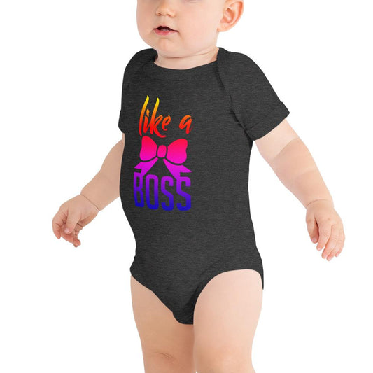 Like a Boss Baby Bow - T-Shirt - MaxGrace Apparel