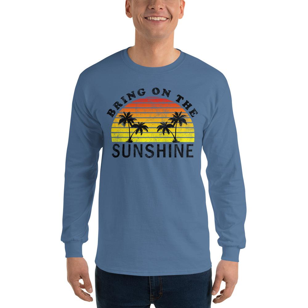 Bring on the Sunshine - Men’s Long Sleeve Shirt - MaxGrace Apparel