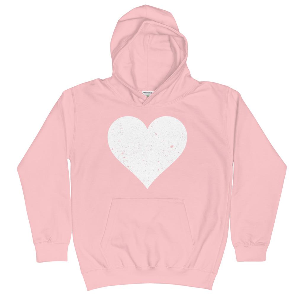 Heart Scratched - Kids Hoodie - MaxGrace Apparel