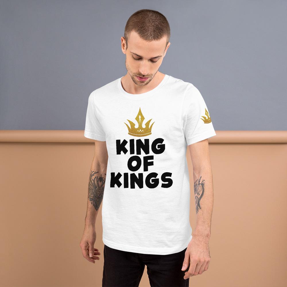 King Of Kings Short-Sleeve Unisex T-Shirt - MaxGrace Apparel