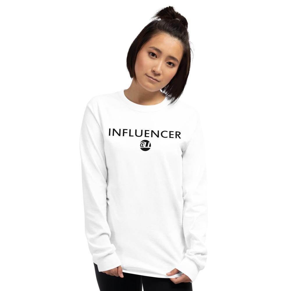 Influencer @LL - Men’s Long Sleeve Shirt - MaxGrace Apparel