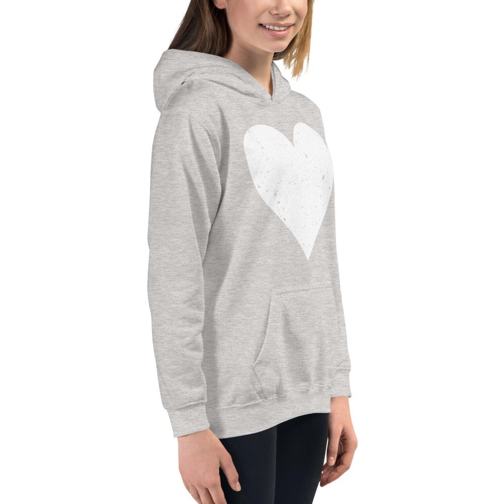 Heart Scratched - Kids Hoodie - MaxGrace Apparel