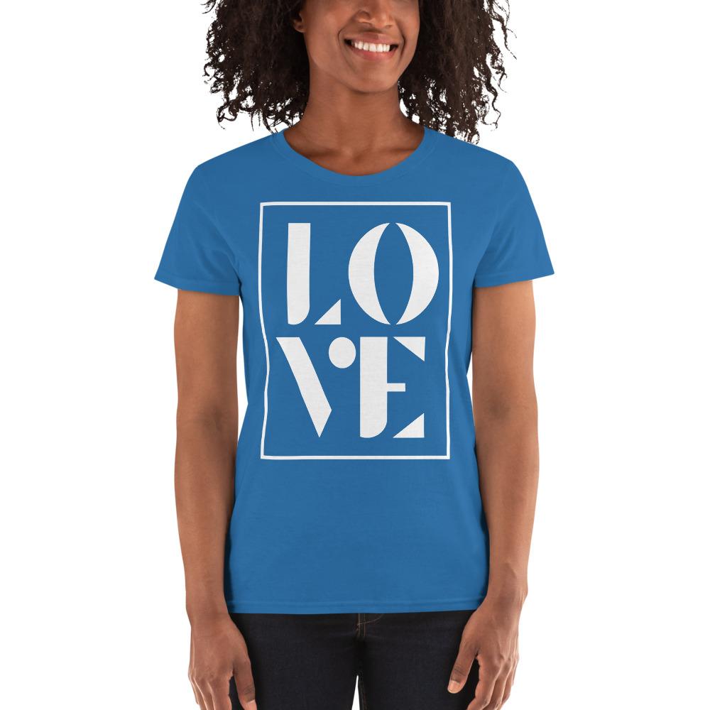 Love Frame - Women's short sleeve t-shirt - MaxGrace Apparel