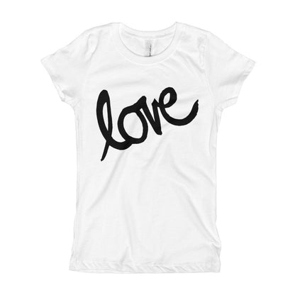 Love Brush - Girl's T-Shirt - MaxGrace Apparel