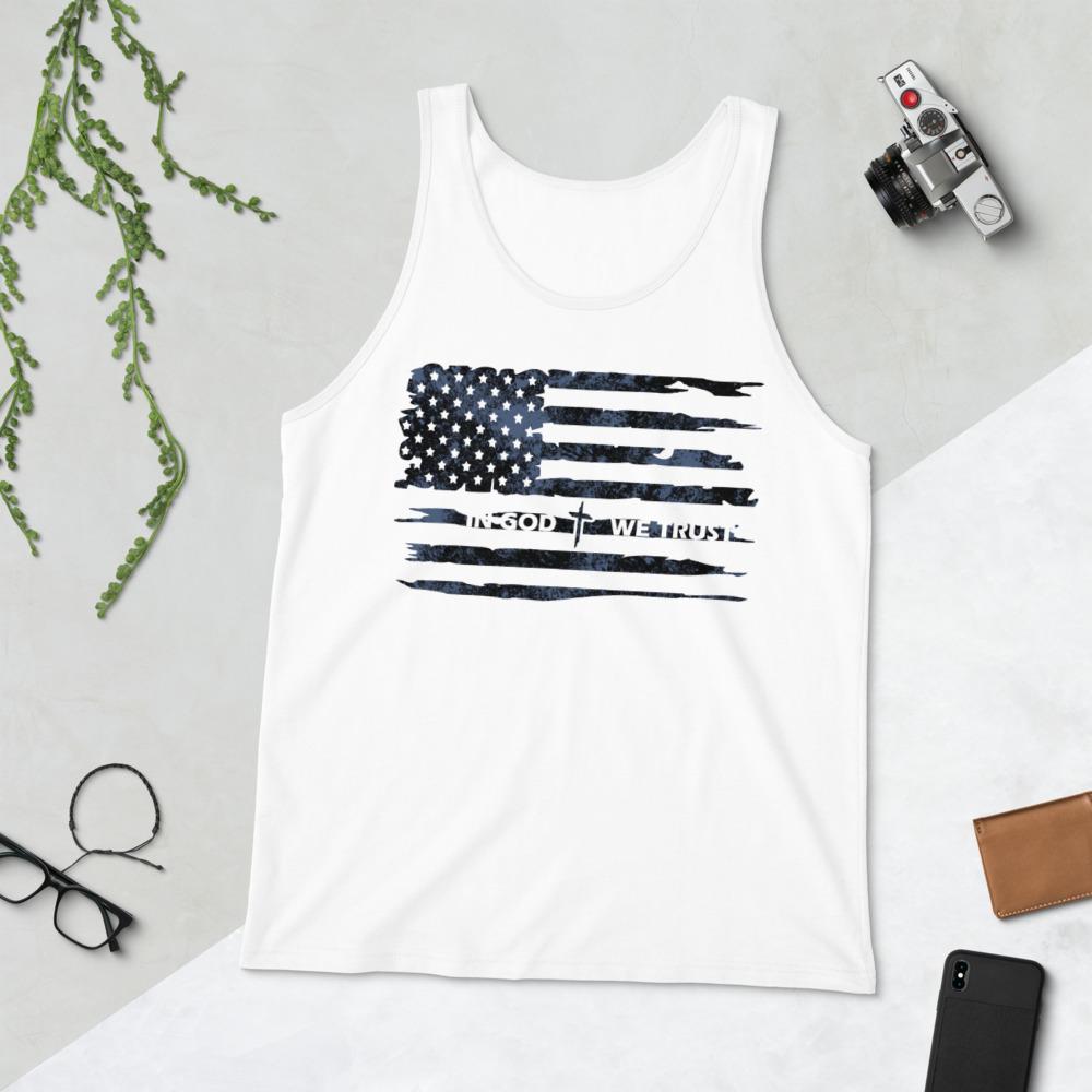 In God We trust Unisex Tank Top - MaxGrace Apparel