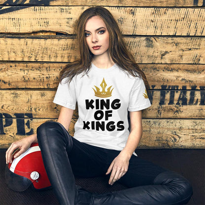 King Of Kings Short-Sleeve Unisex T-Shirt - MaxGrace Apparel