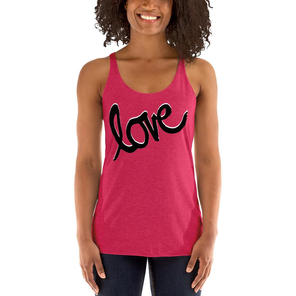 Love Women's Racerback Tank - MaxGrace Apparel