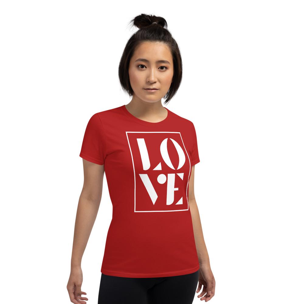 Love Frame - Women's short sleeve t-shirt - MaxGrace Apparel